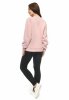 MijaCulture - 3 in 1 light super soft maternity and nursing sweatshirt Olivia M019 Pink